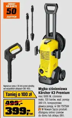 OBI Myjka ciśnieniowa Kärcher K3 Premium oferta