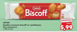 Kaufland Ciastka z kremem biscoff oferta