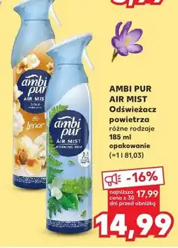 Kaufland AIR MIST Odświeżacz powietrza różne rodzaje oferta