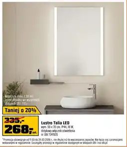 OBI Lustro Talia LED oferta