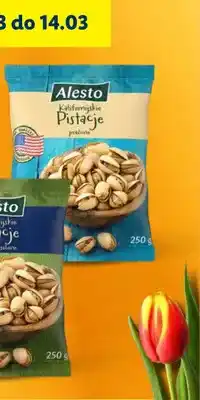 Lidl Pistacje kalifornijskie prażone bez soli 2+1 GRATIS oferta