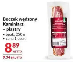 Makro Boczek Boczek wędzony Kaminiarz - plastry oferta
