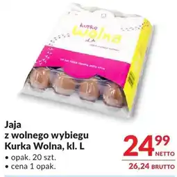 Makro Jaja z wolnego wybiegu Kurka Wolna, kl. L oferta