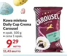 Makro Kawa mielona Daily Cup Crema Carousel oferta