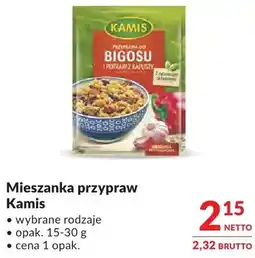Makro Mieszanka przypraw Kamis wybrane rodzaje oferta