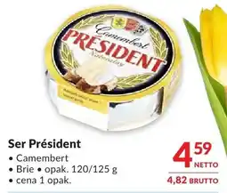 Makro Ser Président Camembert lub Brie oferta