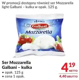 Makro Ser Mozzarella Galbani - kulka oferta