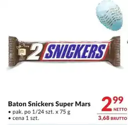 Makro Baton Snickers Super Mars oferta