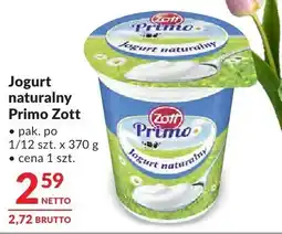 Makro Jogurt naturalny Primo Zott oferta