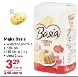 Makro Mąka Basia wybrane rodzaje oferta