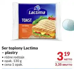 Makro Ser topiony Lactima - plastry różne rodzaje oferta