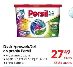 Makro Dysk/proszek/żel do prania Persil wybrane rodzaje oferta