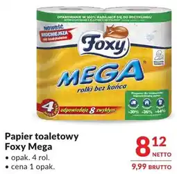 Makro Papier toaletowy Foxy Mega oferta