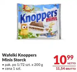 Makro Wafelki Knoppers Minis Storek oferta
