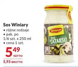 Makro Sos Winiary różne rodzaje oferta