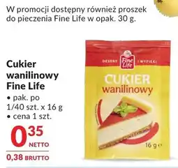 Makro Cukier wanilinowy Fine Life oferta