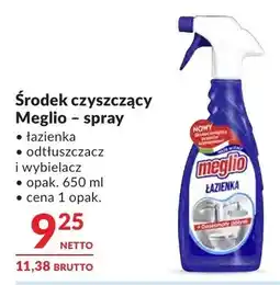 Makro Środek czyszczący Meglio - spray łazienka oferta