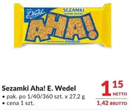 Makro Sezamki Aha! E. Wedel oferta