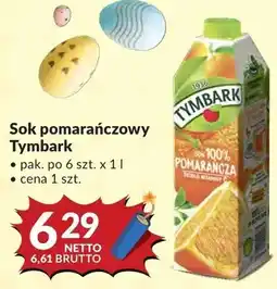 Makro Sok pomarańczowy Tymbark oferta