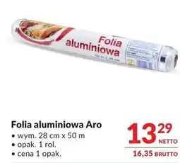 Makro Folia aluminiowa Aro oferta