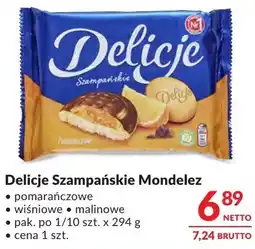 Makro Delicje Szampańskie Mondelez oferta