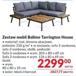 Makro Zestaw mebli Balimo Tarrington House oferta