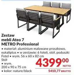 Makro Zestaw mebli Ateo 7 METRO Professional oferta
