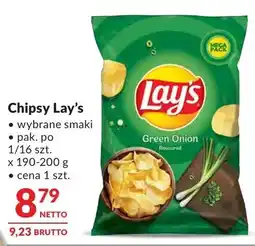 Makro Chipsy Lay's wybrane smaki oferta
