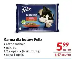 Makro Karma dla kotów Felix różne rodzaje oferta
