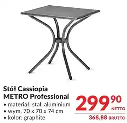 Makro Stół Cassiopia METRO Professional oferta