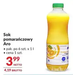 Makro Sok pomarańczowy Aro oferta