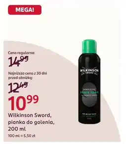 Rossmann Pianka do golenia Wilkinson oferta