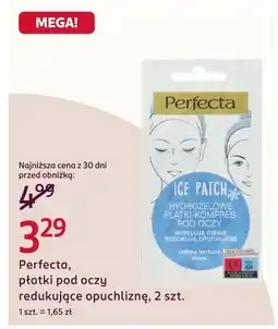 Rossmann Płatki pod oczy Perfecta oferta
