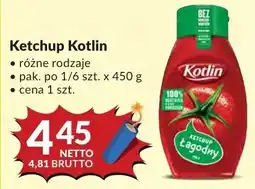 Makro Ketchup Kotlin różne rodzaje oferta