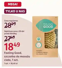 Rossmann Szczotka do masażu Feeling Good oferta