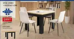 Abra Stół Vario + Krzesło Lori oferta