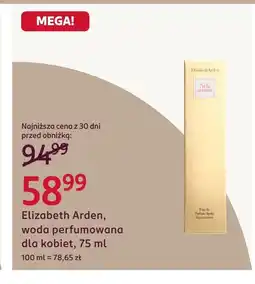 Rossmann Woda perfumowana Elizabeth Arden oferta