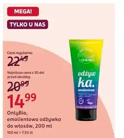 Rossmann Odżywka do włosów OnlyBio oferta