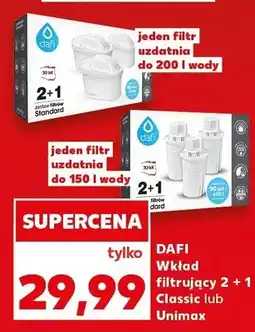 Kaufland Wkład filtrujący 2 + 1 Classic oferta