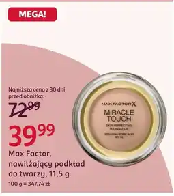 Rossmann Podkład do twarzy Max Factor oferta