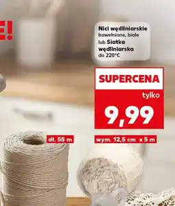 Kaufland Nić wędliniarska bawełniana, biała oferta