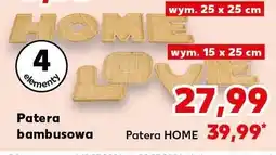 Kaufland Patera bambusowa HOME oferta
