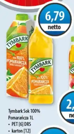 DUO-TES Tymbark sok 100% pomarańcza oferta