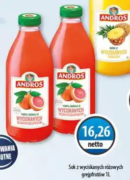 DUO-TES Sok z wyciskanych różowych grejpfrutów oferta