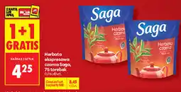 Biedronka Herbata ekspresowa czarna Saga oferta