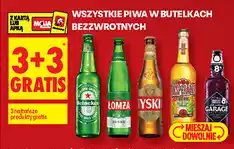 Biedronka Wszystkie piwa w butelkach bezzwrotnych oferta