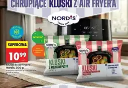 Biedronka Kluski do air fryera polskie pesto Nordis oferta