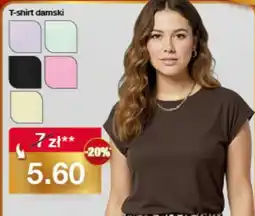 Woolworth T-shirt damski oferta