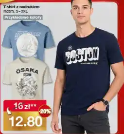 Woolworth T-shirt z nadrukiem oferta