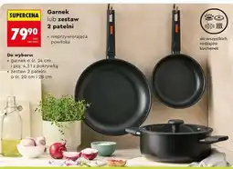 Biedronka Garnek lub zestaw 2 patelni oferta